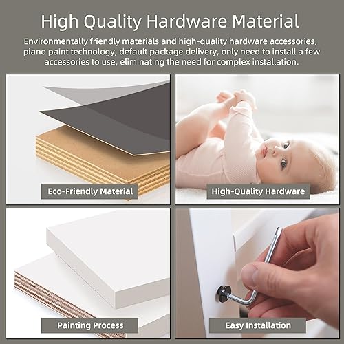 Miniatura 6 de Escritorio de recepcionista, escritorio de recepción con diseño de arco circunferencial con mostrador, se envía en una pieza, no requiere montaje,