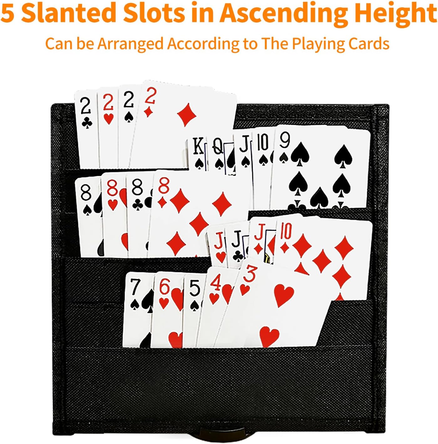 Playing Cards Holders Stands Decks with Foldable Tabletop Stand