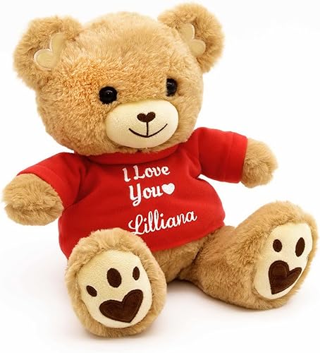 Miniatura 9 de DIBSIES Oso de peluche personalizado de San Valentín abrazos y besos