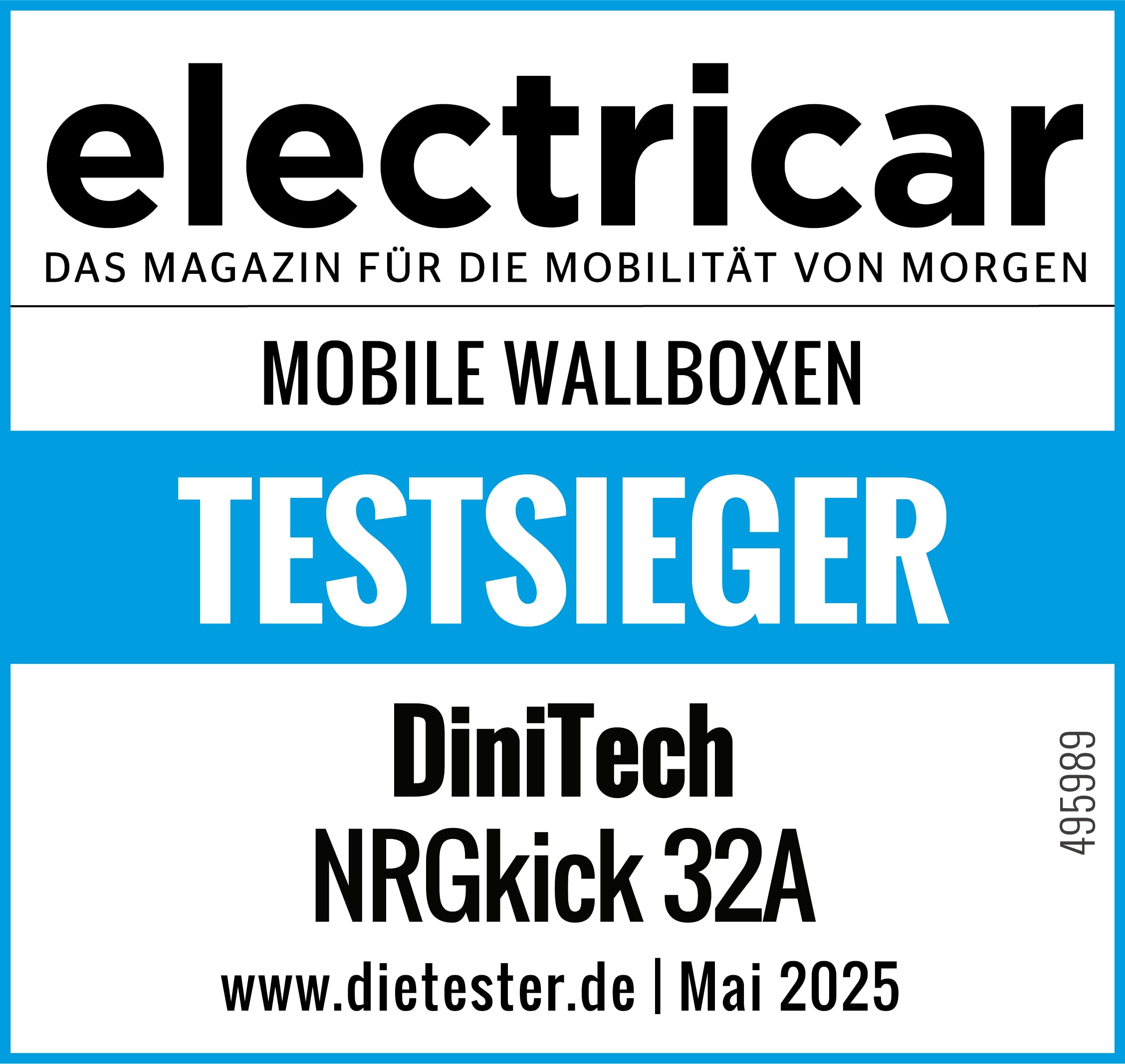 NRGkick 32A 7.5m Set Optimal, Estación de Carga móvil para Coches eléctricos, Cargador sin instalación, Incl. Adaptadores 32A & 16A + Enchufe Schuko, Cable de Carga EV con Bolsa de Transporte