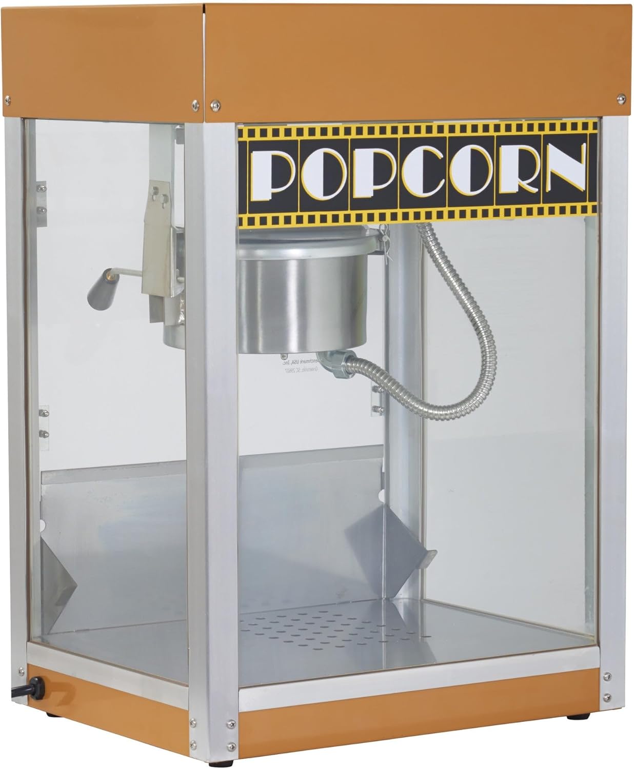 Benchmark 11048 Hollywood Premiere Popcorn Machine, 120V, 930W, 7.8A, 4 oz Popper