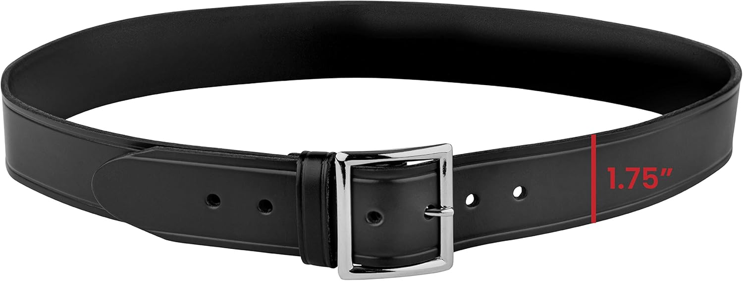 Perfect Fit 1.75in Garrison Leather Belt US Made, Black - Image 2