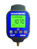 Supco VG640 Vacuum Sentry With Local Alarm, LCD Display, 0-19000 microns Range, 10% Accuracy, 1/4