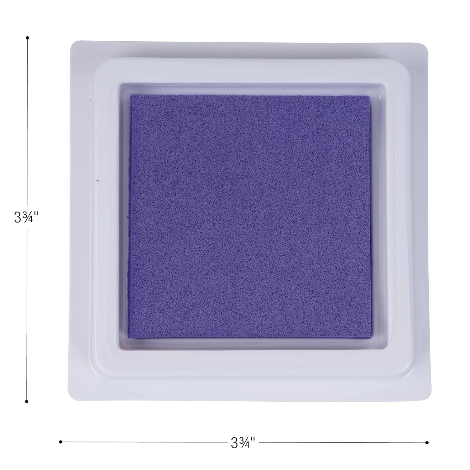 Colorations Washable Perfect Stamp Pads, 12 Colors, 3-3/4" Square, Finger Ink Pad, Small Pad, Vivid Bright Colors, Arts & Crafts, Stamping, Cardmaking, Crafting, Inkpad