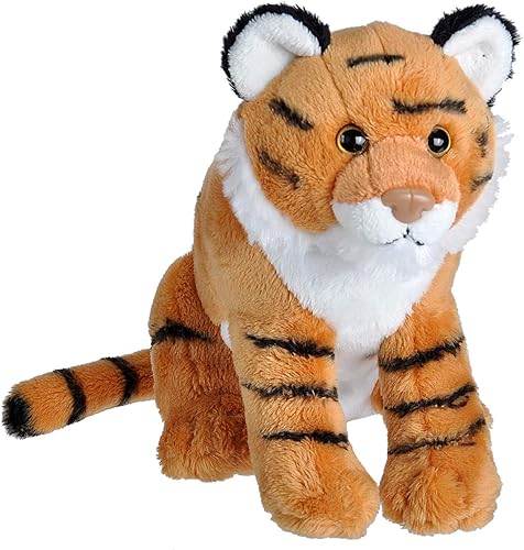 Miniatura 2 de Wild Republic Wild Calls Tiger, auténtico sonido de animal, animal de peluche, 8 pulgadas, regalo para niños, juguete de peluche, botellas de agua