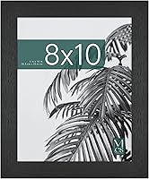 Vista 75 de MCS Studio Gallery Marco para foto rectangular de 12 x 18 pulgadas, imitación de veta de madera de color negro, para póster o impresión artística, 2