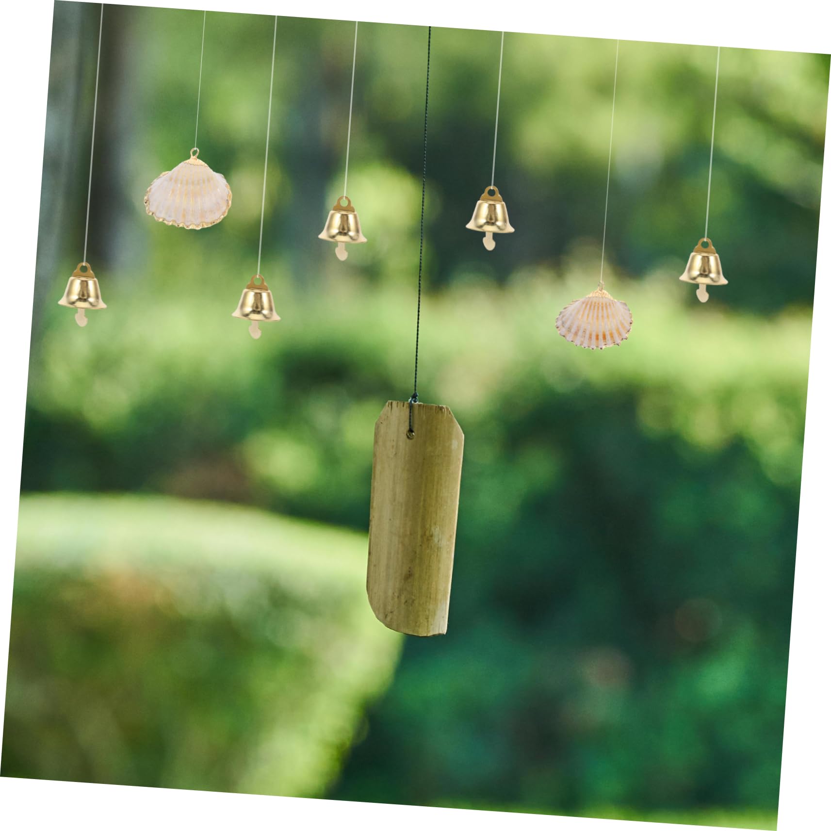 120pezzi Mini Ciondolo Forma di Campana di Natale Ornamento per Albero di Natale Ciondolo Pendente Dorato Accessori Fai da Te per Campanelli Eolici