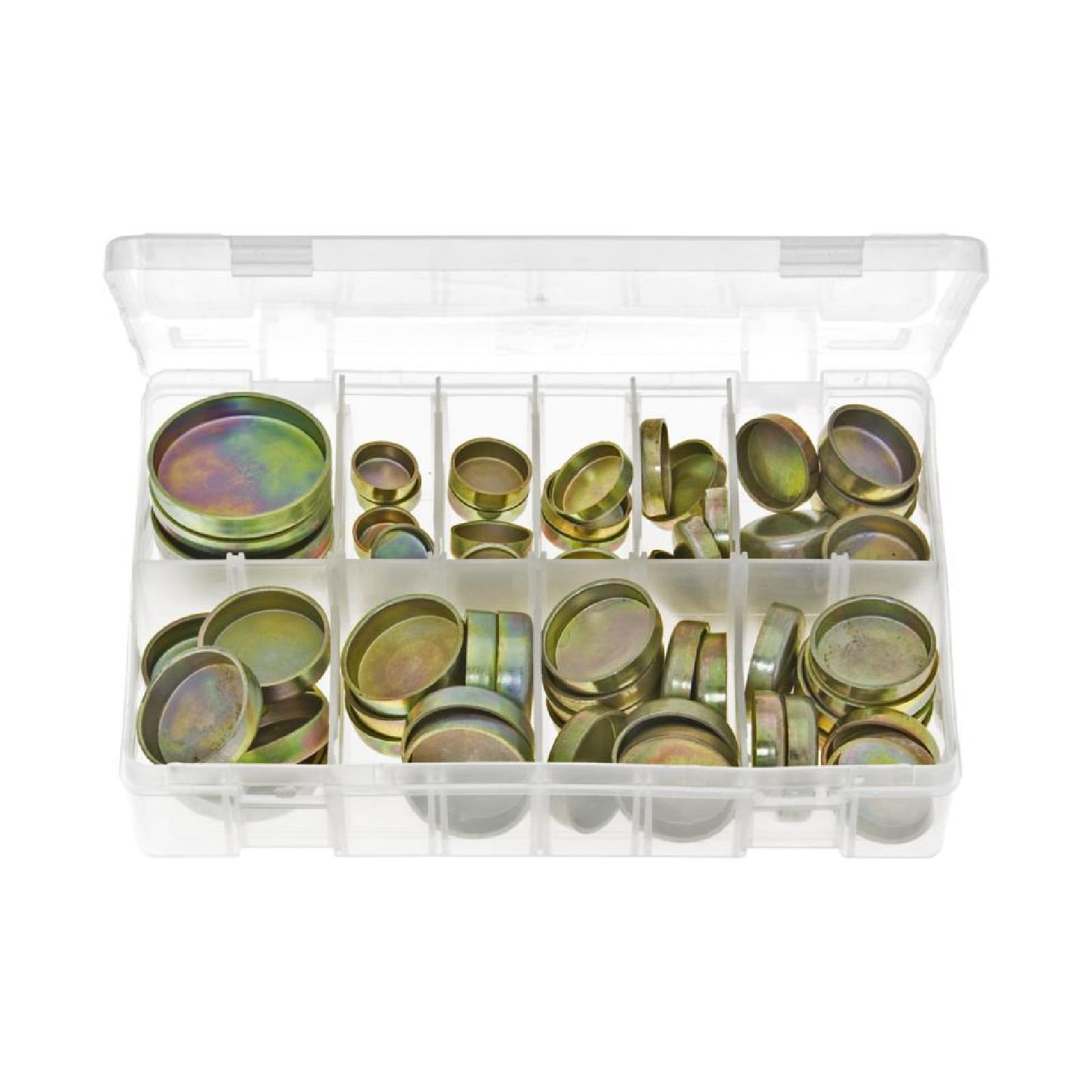 60pce Assorted Box of Core Plugs Cup Type - Metric - AB120