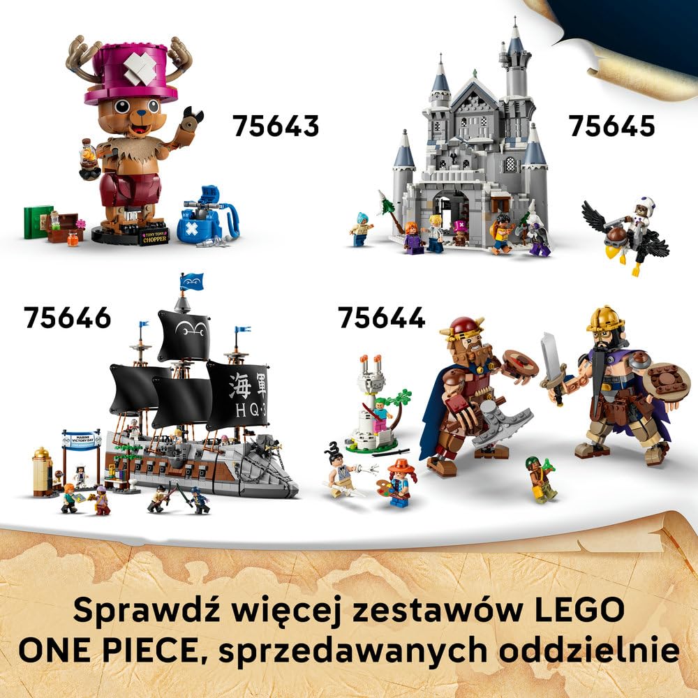 LEGO ONE PIECE Starcie z kapitanem Smokerem 75642