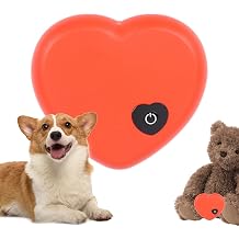 Heartbeat Simulator Toy,Soothing Puppy Heartbeat Toy Realistic | Portable Dog Heartbeat Toy, Calming Puppy Toys, Dog Toy for Cat, Kitten, Dog