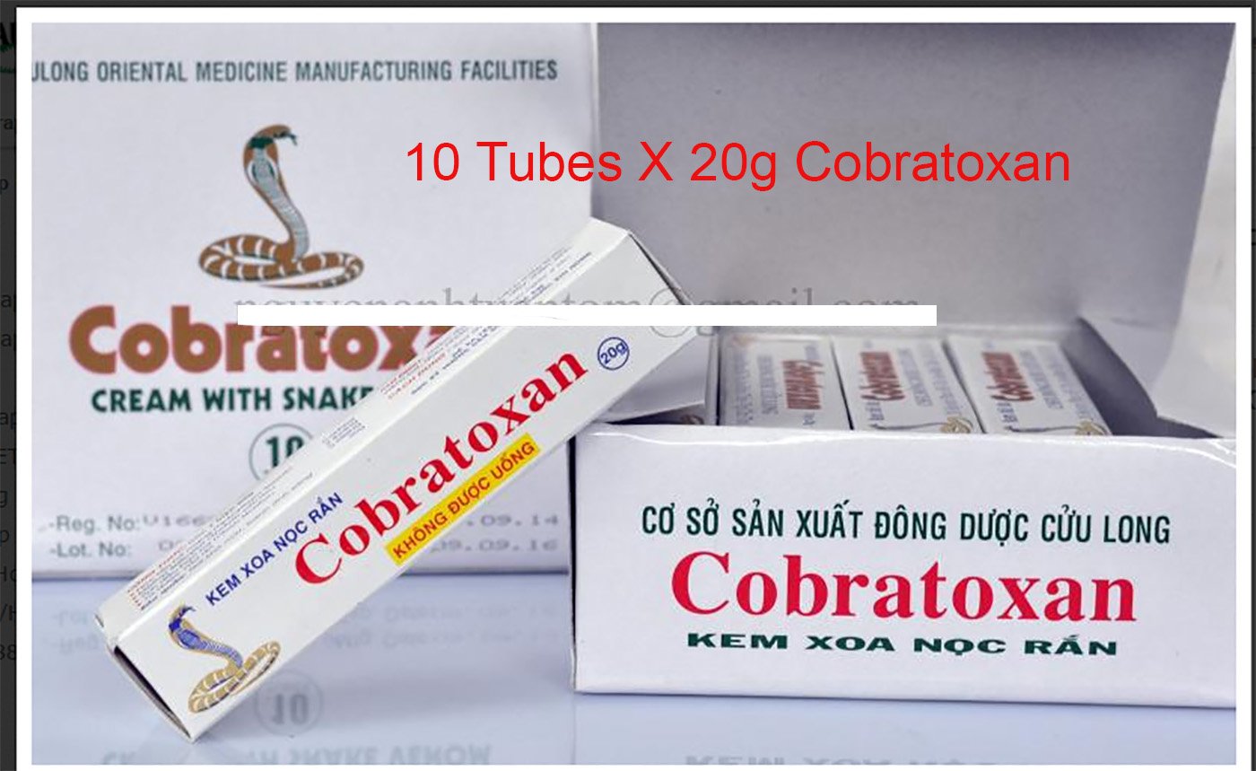 Buy 10TubesX20gCobratoxanCobraSnakeVenomCreamSnakePoison 10
