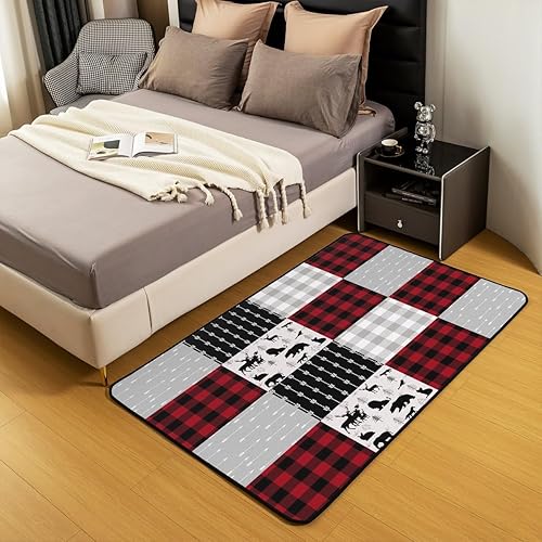 Miniatura 119 de Erosebridal Alfombra gamepad de 3 x 5 pies, diseño musical, color negro y gris con auriculares para niños Multicolor 44,Multi 04,Multi 08,Multi