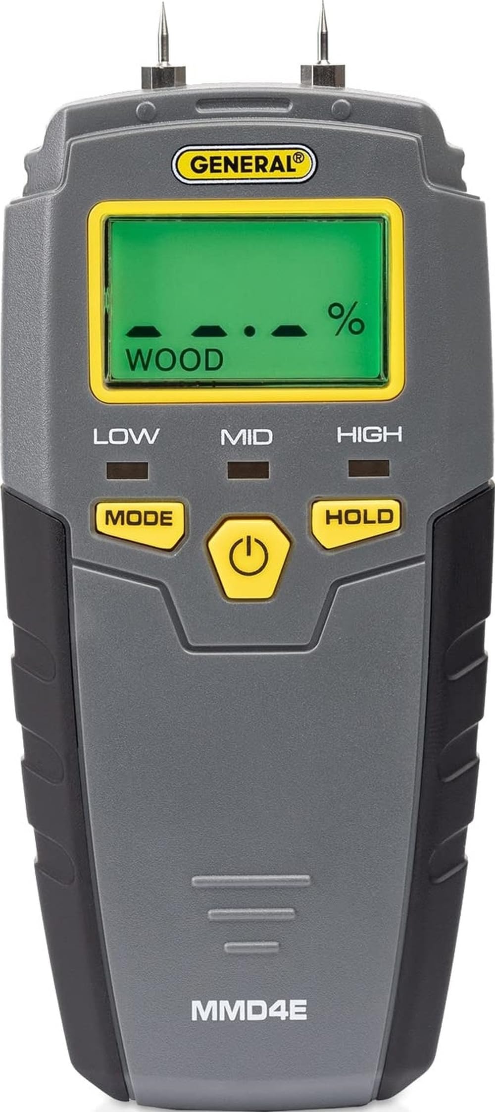 General Tools MMD4E Moisture Meter for Wood, Walls & Water Leak Detection | Pinless wood moisture meter for drywall & walls. Detects mold & humidity. Water leak detector for home moisture testing.