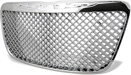 Miniatura 2 de Armordillo USA 8719954 - Rejilla de parachoques delantero estilo malla, cromada para Chrysler 300  300C 2011-2014