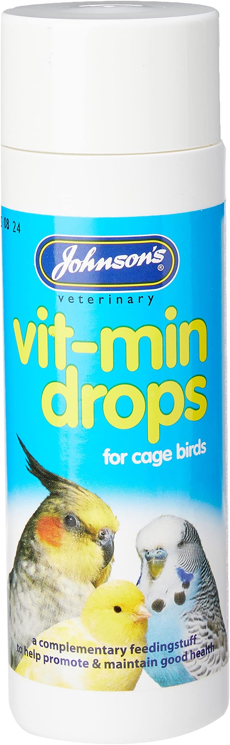 Johnson's Vet 14M016 Vitamin/Mineral Drops For Cage Bird, 100 ml