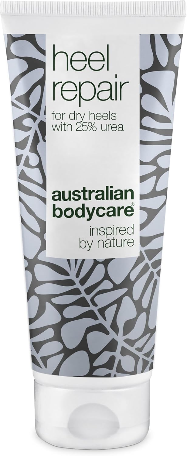Australian Bodycare Herstellende Crème voor Hielkloven 100ml | Eeltverwijderaar voor Voeten | 25% Ureum Crème | Balsem voor Hielkloven | Hielverzorging voor Mannen & Vrouwen met Droge Voeten en Voetkloven | Australian Tea Tree Olie