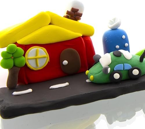 Miniatura 7 de BAZIC - Modelado de color gris arcilla, 1 libra, artesanía de masa ligera, regalo no tóxico para artistas, niños y niñas, a granel para aula,