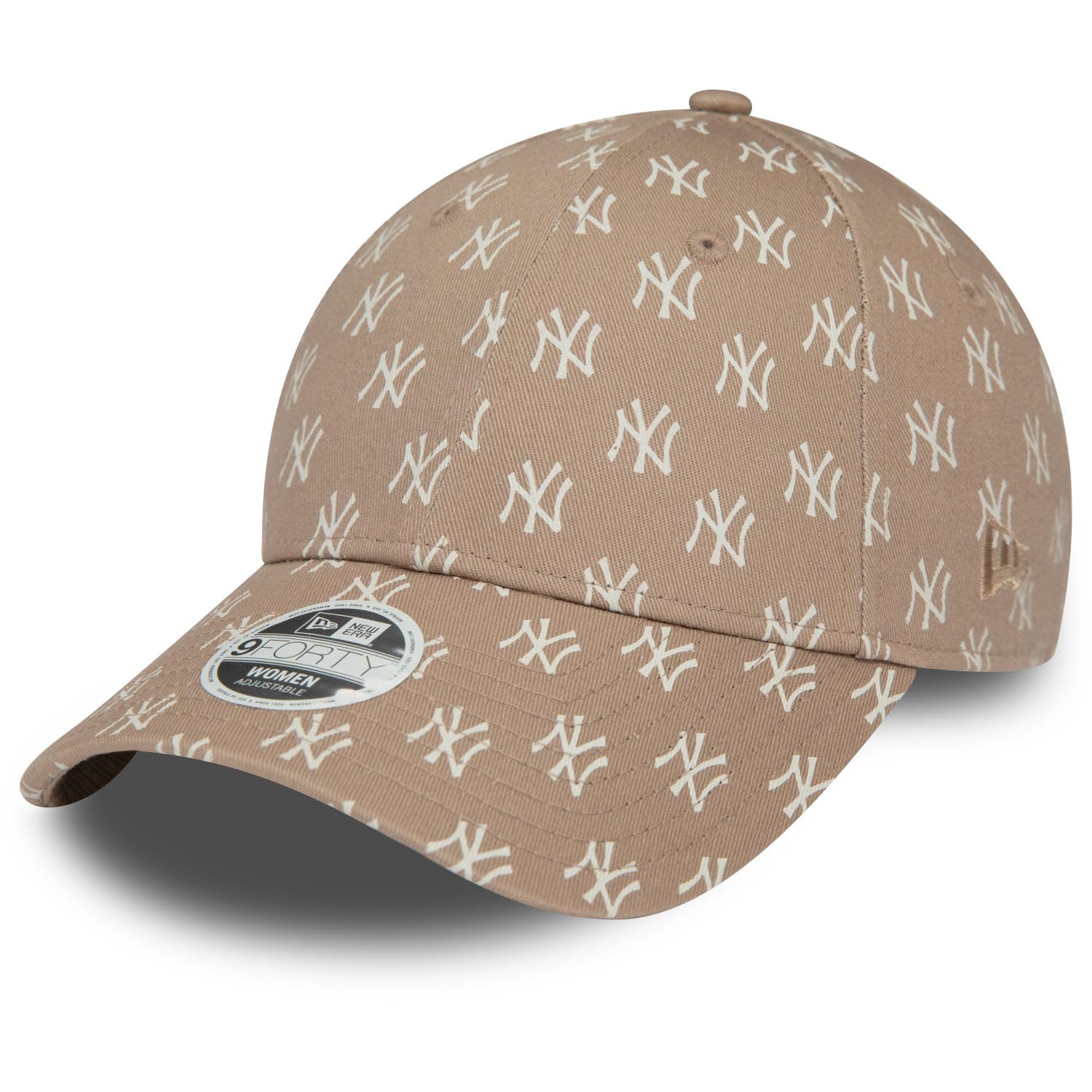New Era 9Forty Women Cap Monogram New York Yankees ash Brown