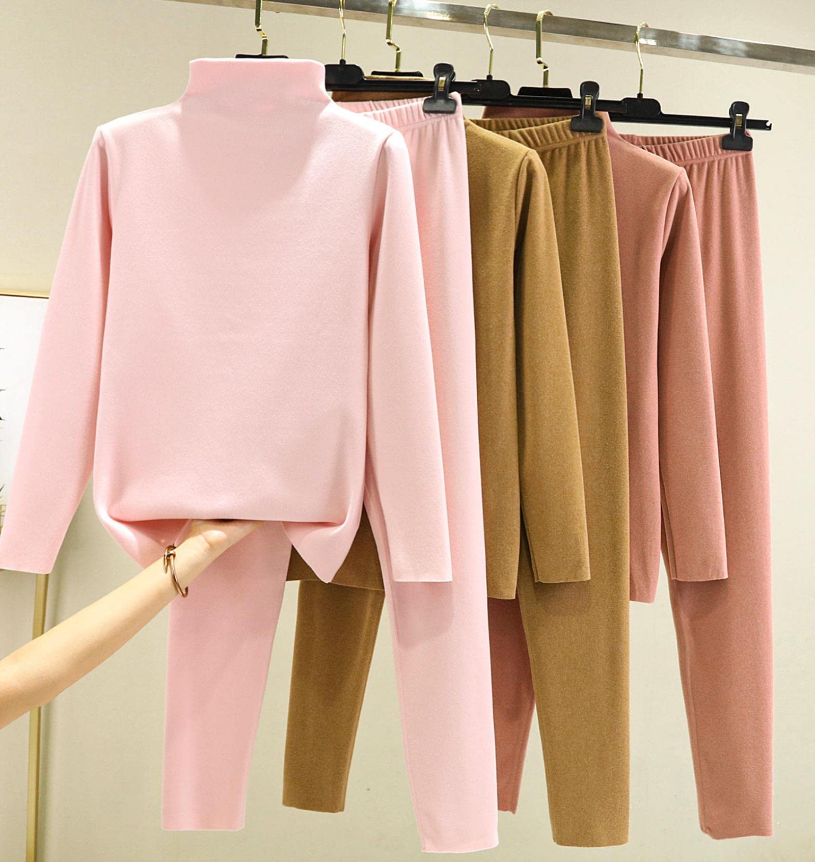 KOOBS sous Vetement Thermique sous-Vêtements Thermiques Définissent Les Vêtements Thermiques pour Femmes pour Femmes