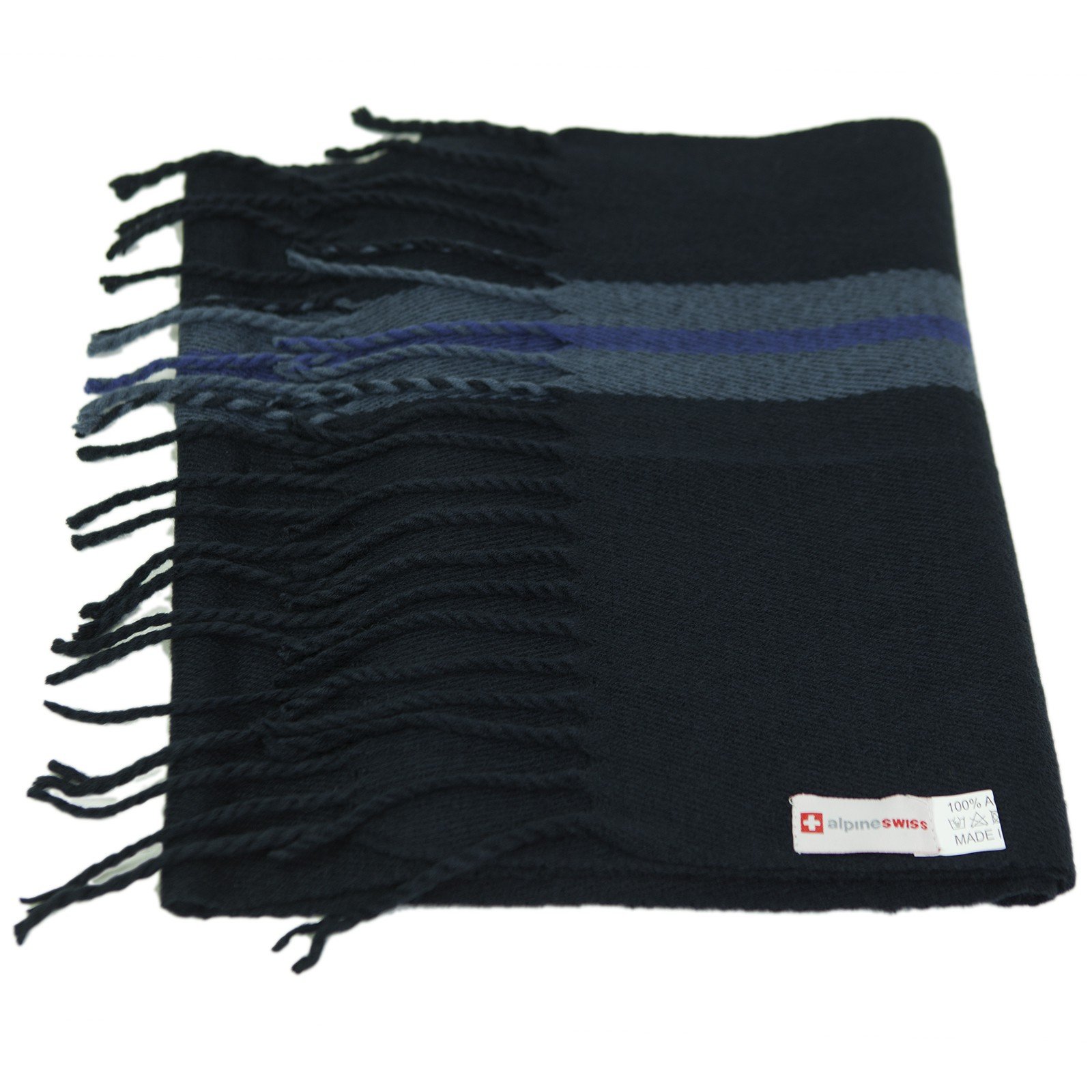 alpine swiss Sciarpa scozzese da uomo Sciarpe invernali morbide unisex