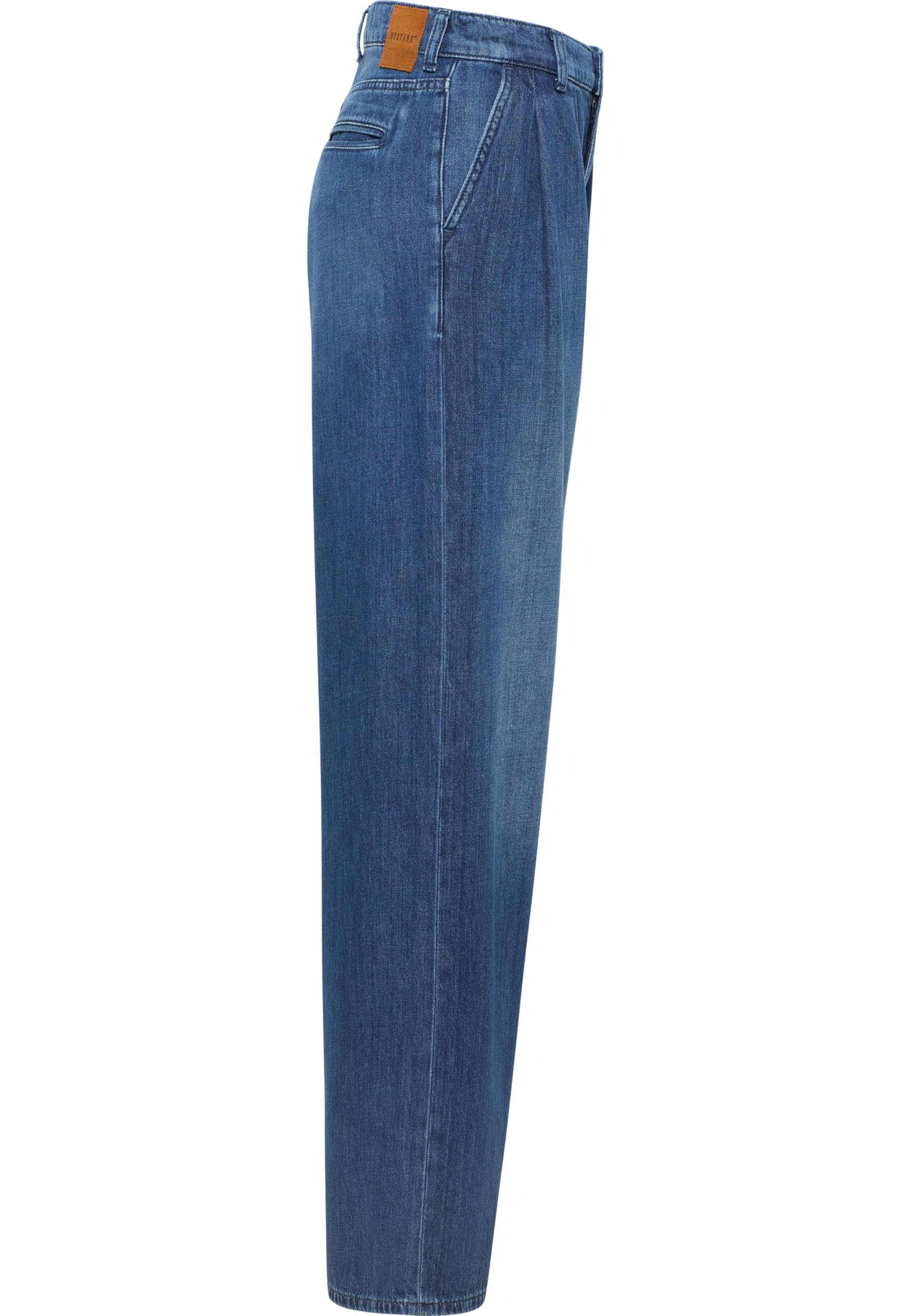 MUSTANG Style Luise Wide With Pleats - Dżins Kobiety