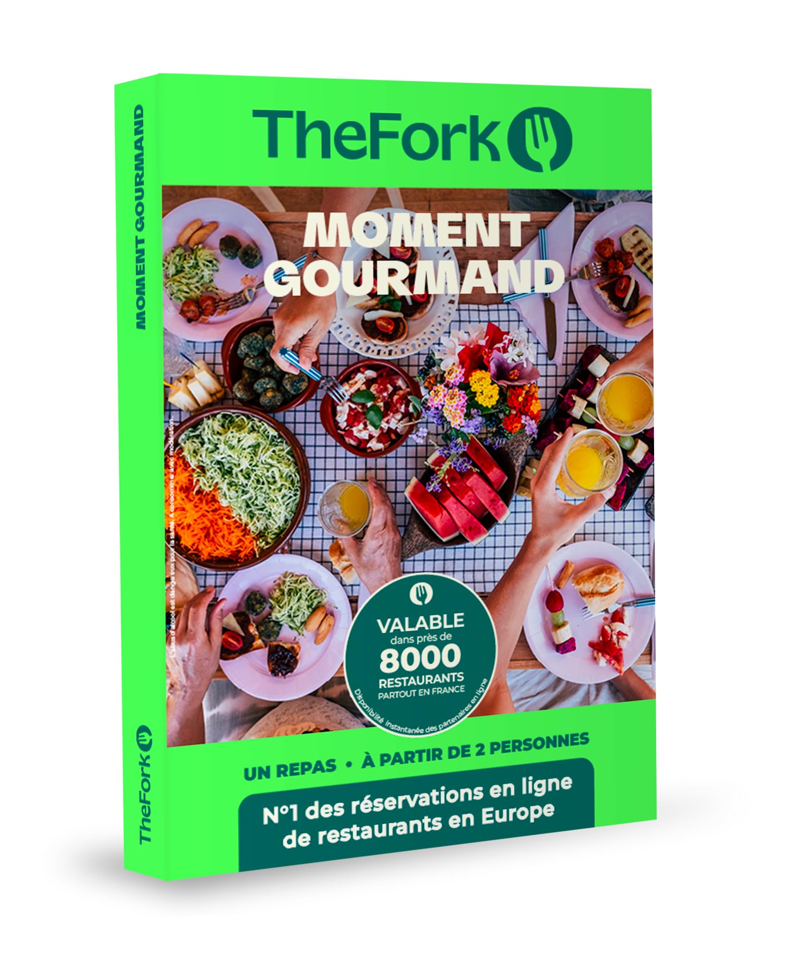 TheFork - Coffret Cadeau - Moment Gourmand - Un Repas Seul, à Deux, ou à Plusieurs - Réservation Instantanée dans près de 8000 Restaurants Partout en France