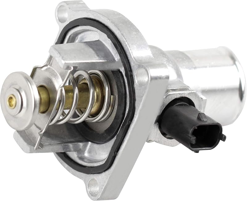 Carcaça da válvula termostática BOXI com sensor e junta para Chevy Aveo, Cruze, Sonic e Pontiac G3 – Kit