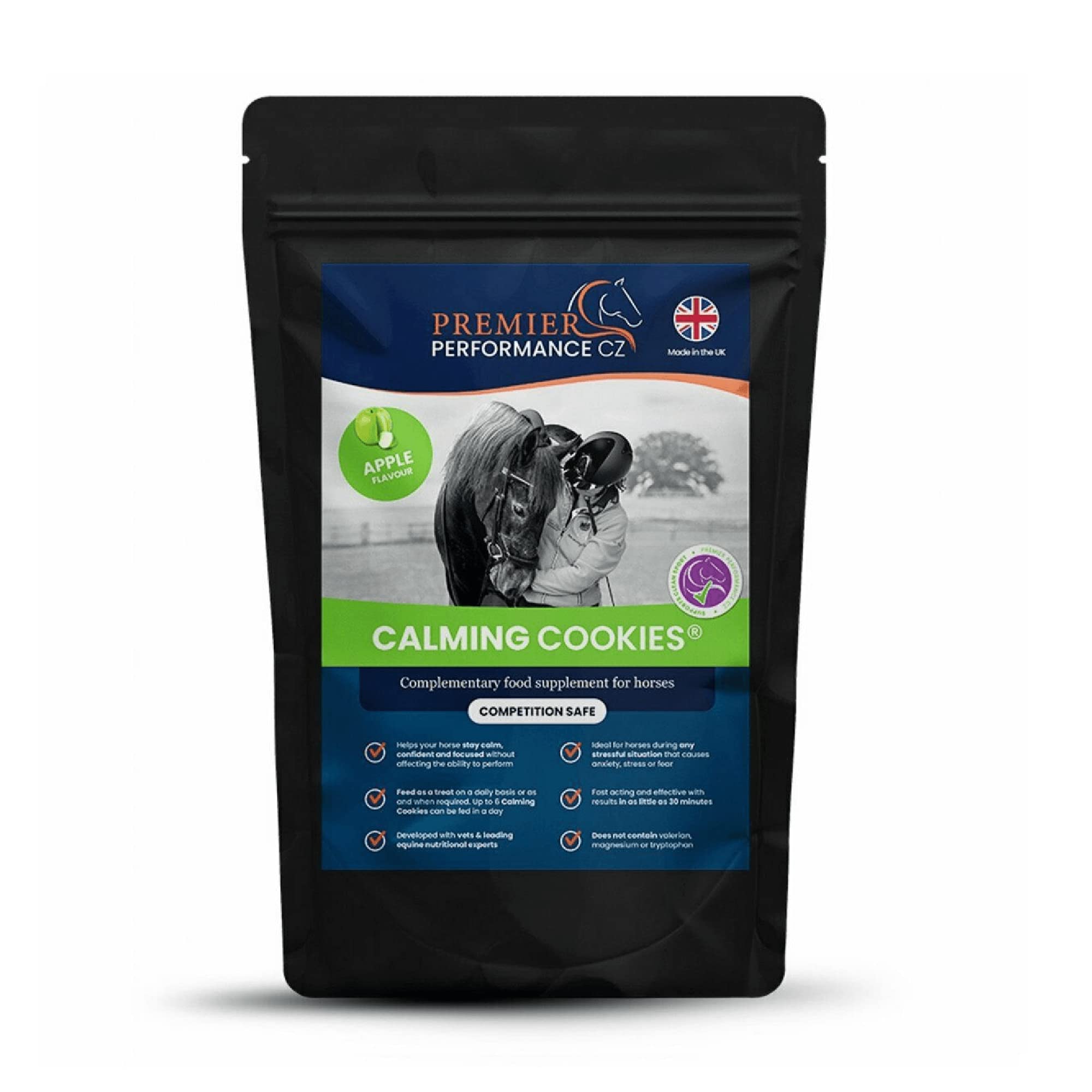 Premier Performance CZ Calming/Focus Cookies - 10 x Apple