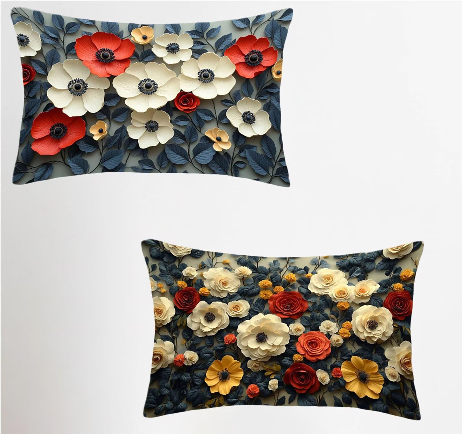 Taie oreiller 70x90 cm lot de 2 zippé pour rénover un canapé fatigué
