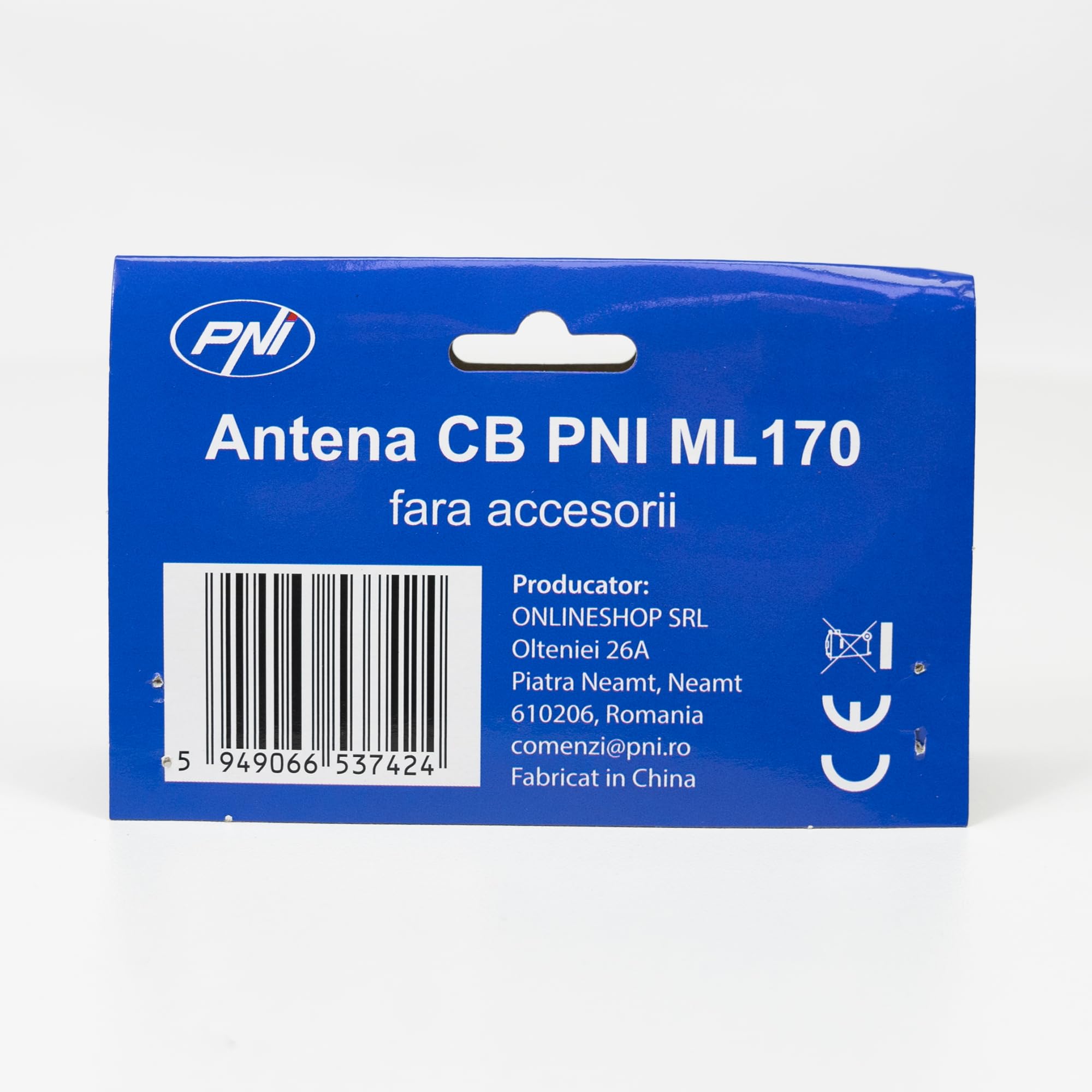 Antenne CB PNI ML170 Longueur 168 cm, 26-30 MHz, 1000 W, sans câble