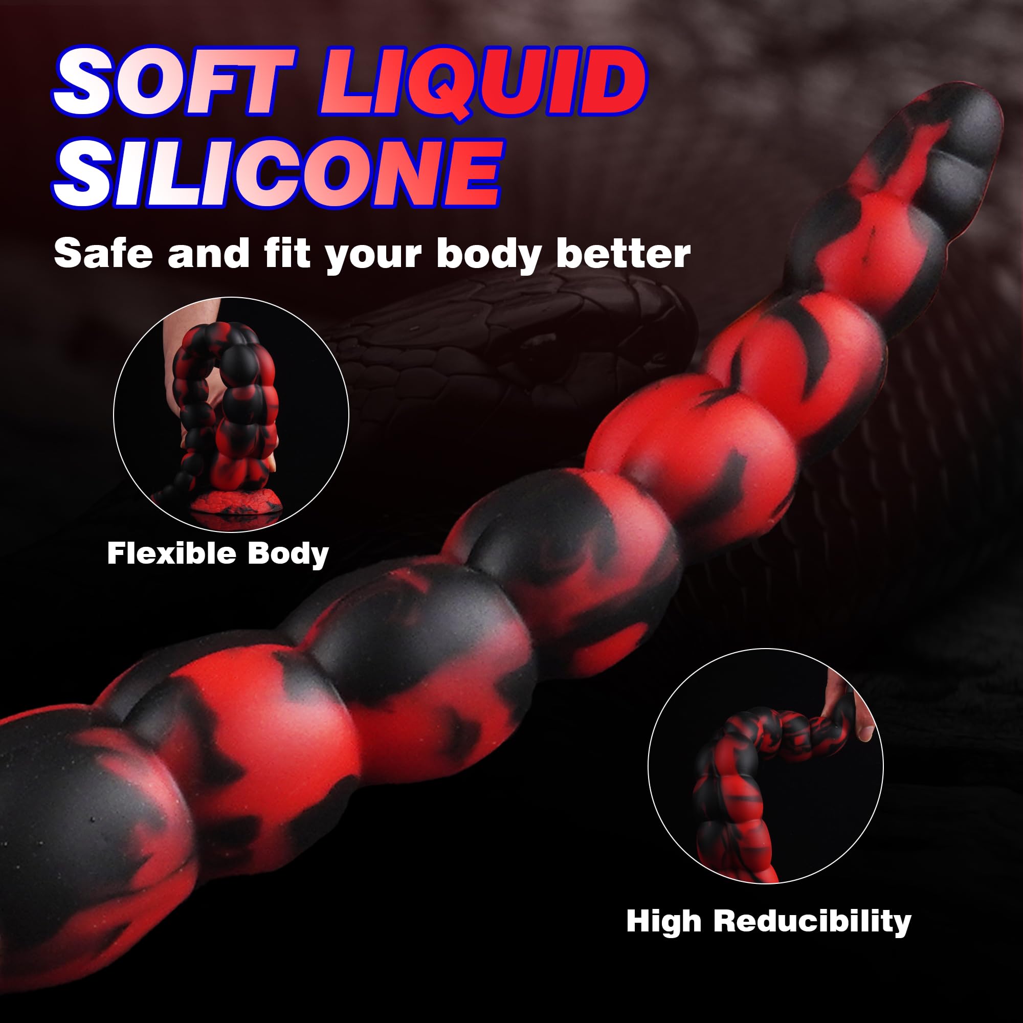 9.7" Monster Dildo and 14" Long Dildo