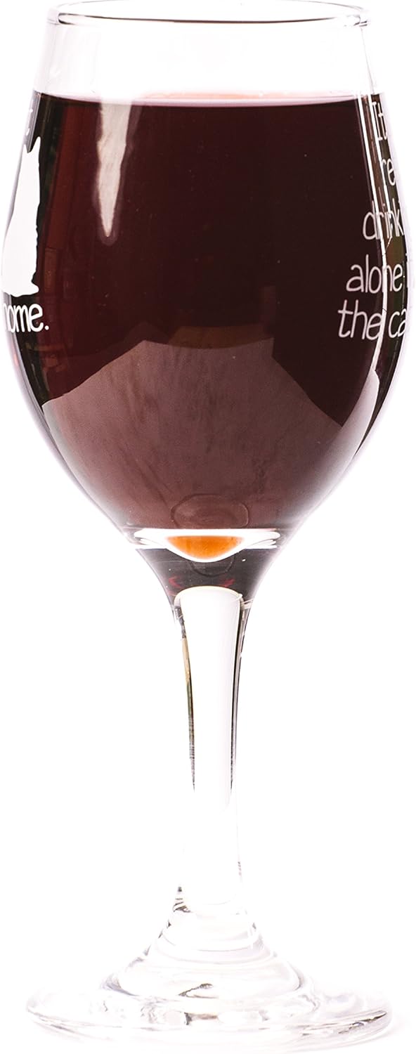 Hot Deals Funny Guy Mugs Cat Is Home Wine Glass, 11-Ounce - Unique Gift for Women, Mom, Daughter, Wife, Aunt, Sister, Girlfriend, Teacher or Coworker (Several Styles To Choose From) Authentic Crazy Deals Funny Guy Mugs Cat Is Home Wine Glass, 11-Ounce - Unique Gift for Women, Mom, Daughter, Wife, Aunt, Sister, Girlfriend, Teacher or Coworker (Several Styles To Choose From)