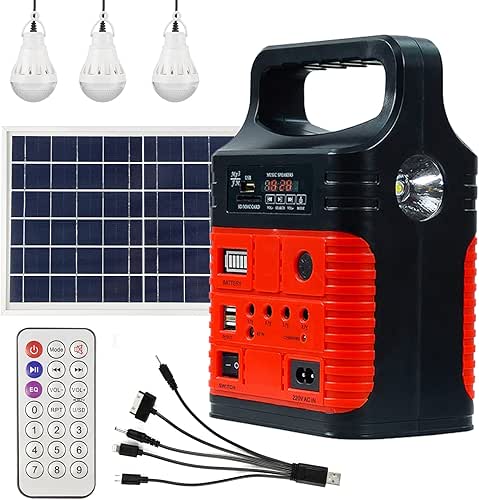Solar Generator - Portable Power Station for Emergency Power Supply,