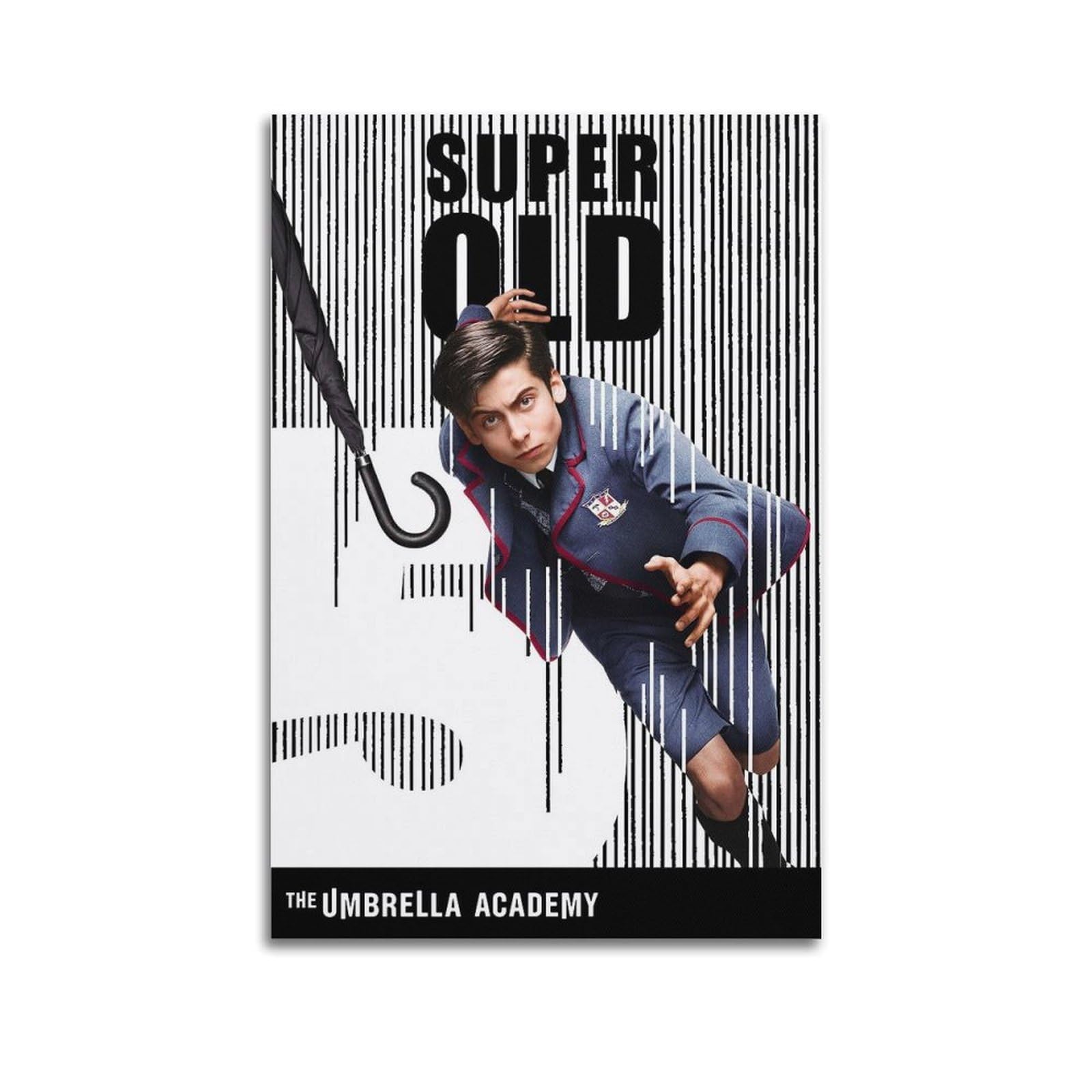 SUDANGDIANZI The Umbrella Academy Movie Poster Canvas Poster And Wall Art Modern Family Bedroom Gym Office Decor Gift 20x30inch(50x75cm) Unframe-style