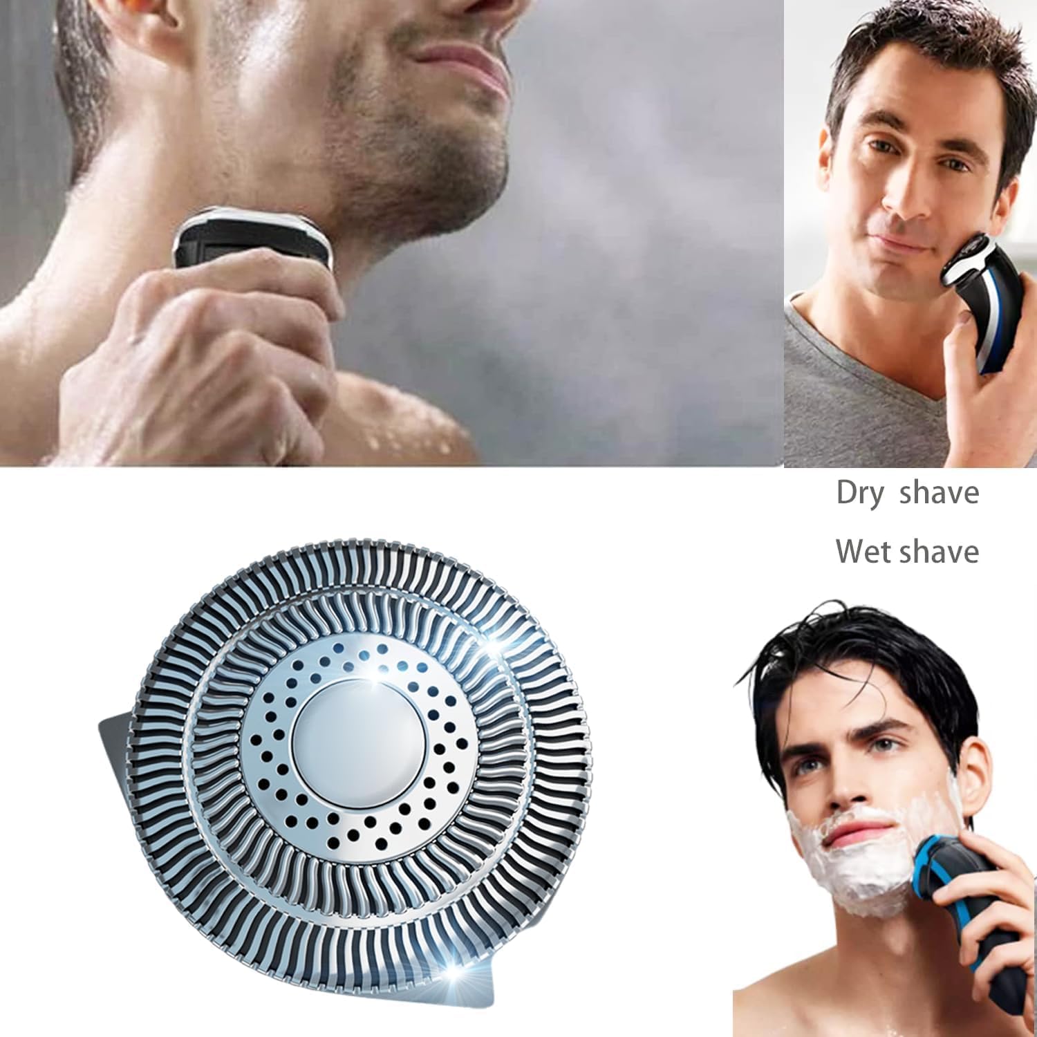 HQ9 Replacement Heads Compatible with Philips Norelco HQ9 Replacement Heads for Philips Speed XL Electric Shavers,HQ9 Replacement Blades for Model 8140xl 8160xl 8170xl 8240xl 8171xl 8160xl 8150xl 03 image 5 of 5 B0F29387MC