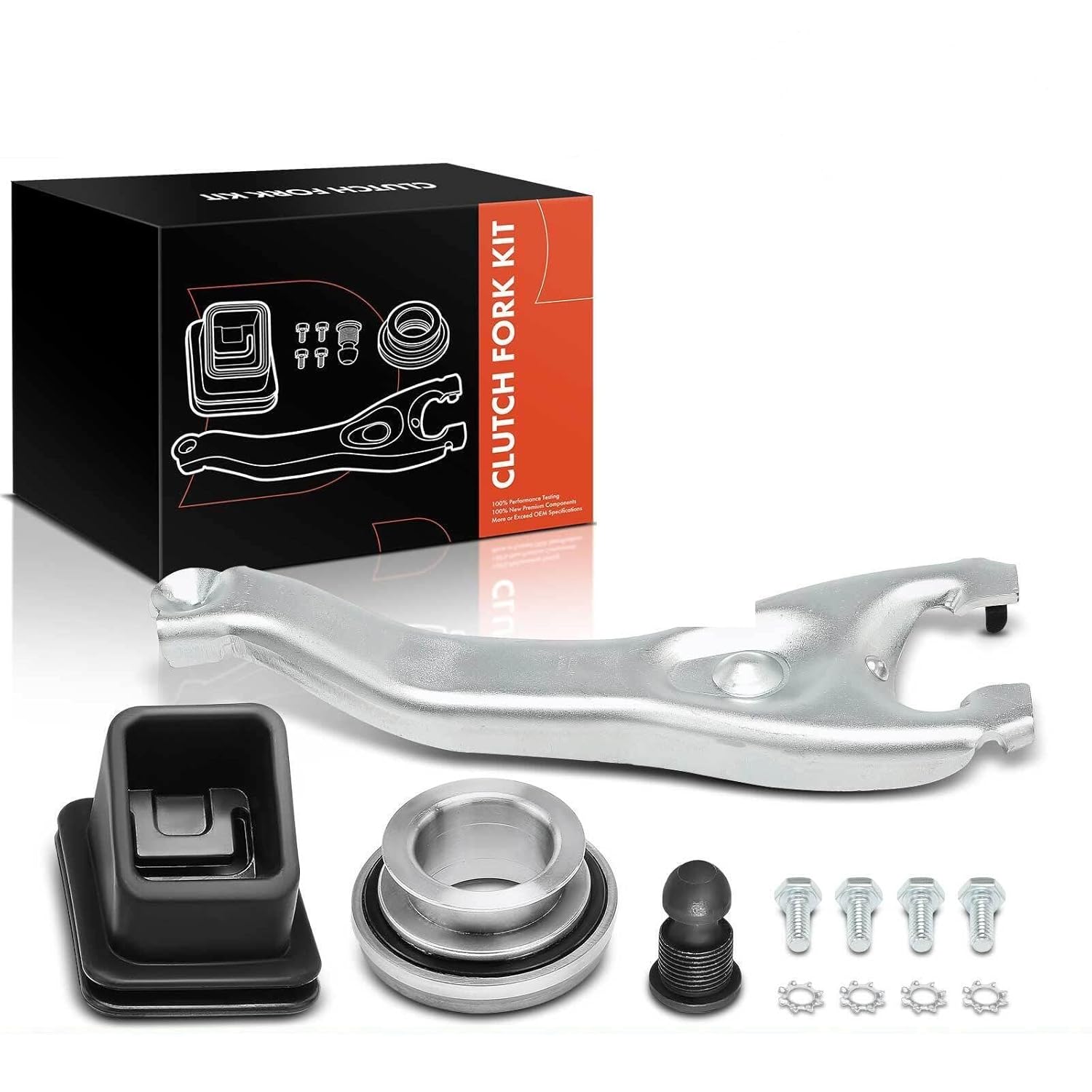 Replacement Parts for Clutch Fork+Boot+Throwout Bearing+Pivot Ball for Chevrolet Corvette 1963-1981 Mod-A58PP-106208