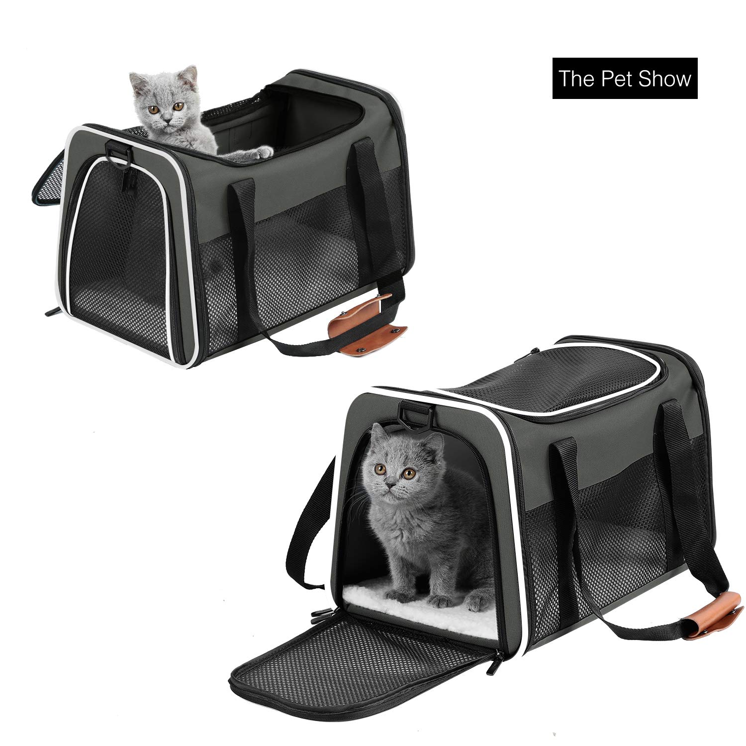 Mochila Para Perro Mediano OKEE Transportador Suave Para Ascotas - Main Image