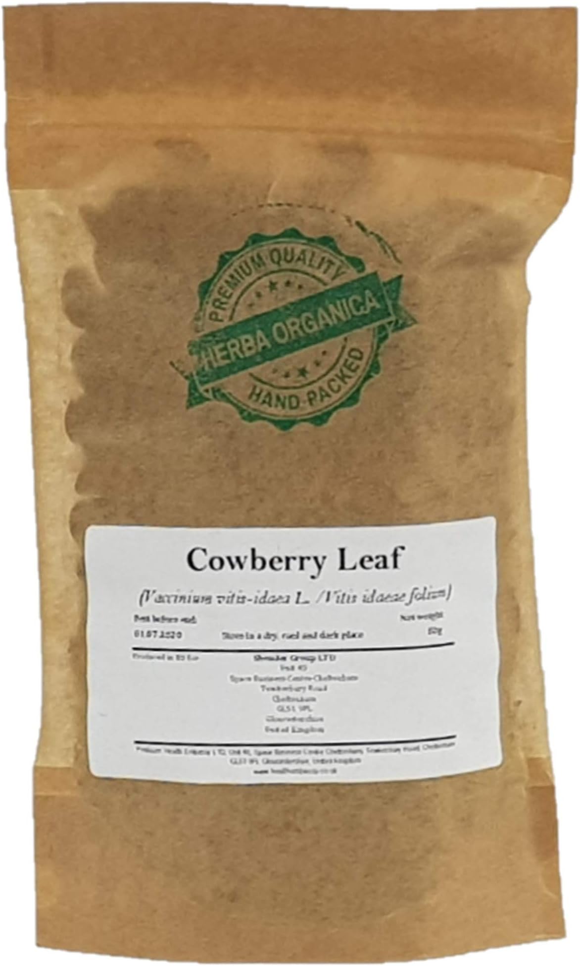 Cowberry Leaf Herba Organica