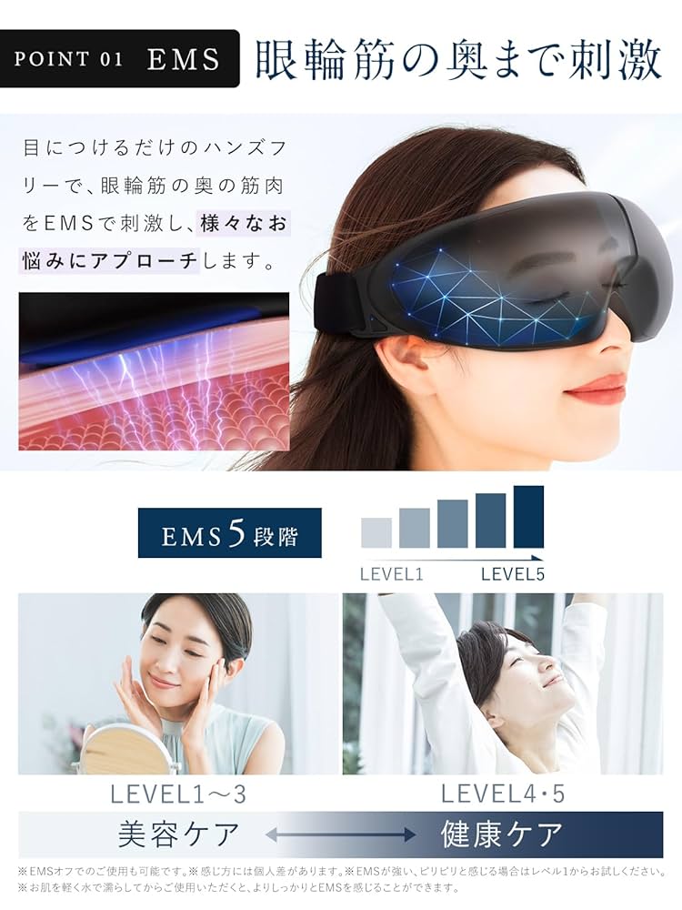【九州大学博士監修】NIPLUX アイウォーマー EMS EYE RELAX 楽天市場】九州大学博士監修 NIPLUX アイウォーマー EMS EYE