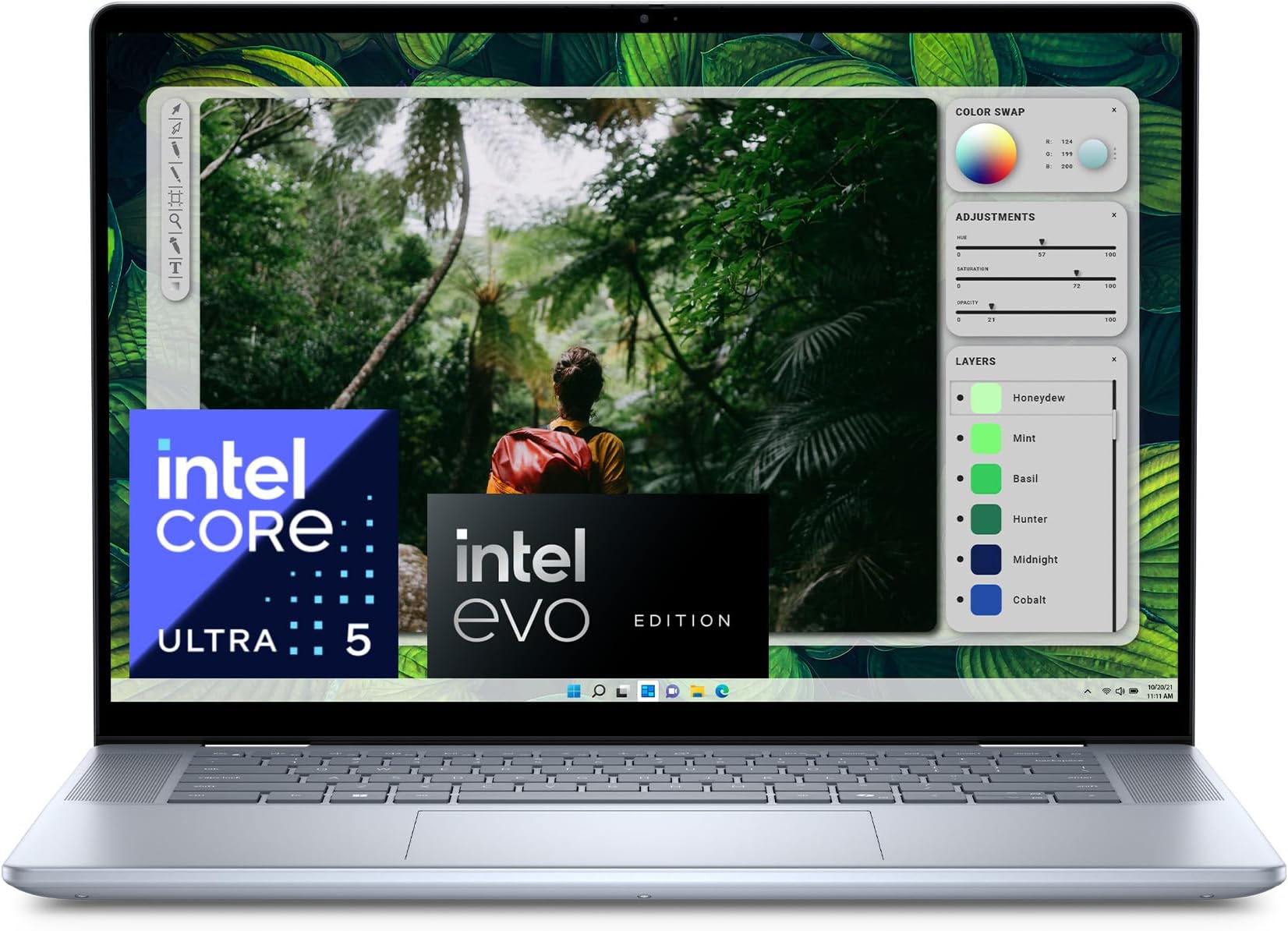 Dell Inspiron 16 7640 2-in-1 Laptop 16" 16:10 FHD+ Touch Display, Intel Evo Edition - Intel Core Ultra 5 125U, 16GB RAM, 512GB SSD, Intel Graphics, Windows 11 Home, Fingerprint Reader, Backlit