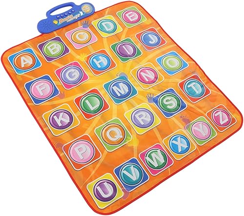 Miniatura 3 de TYTOGE Tapete de baile de juguetes de música, tapete de baile para niños y niñas, para el hogar, divertido volumen ajustable, almohadilla de baile