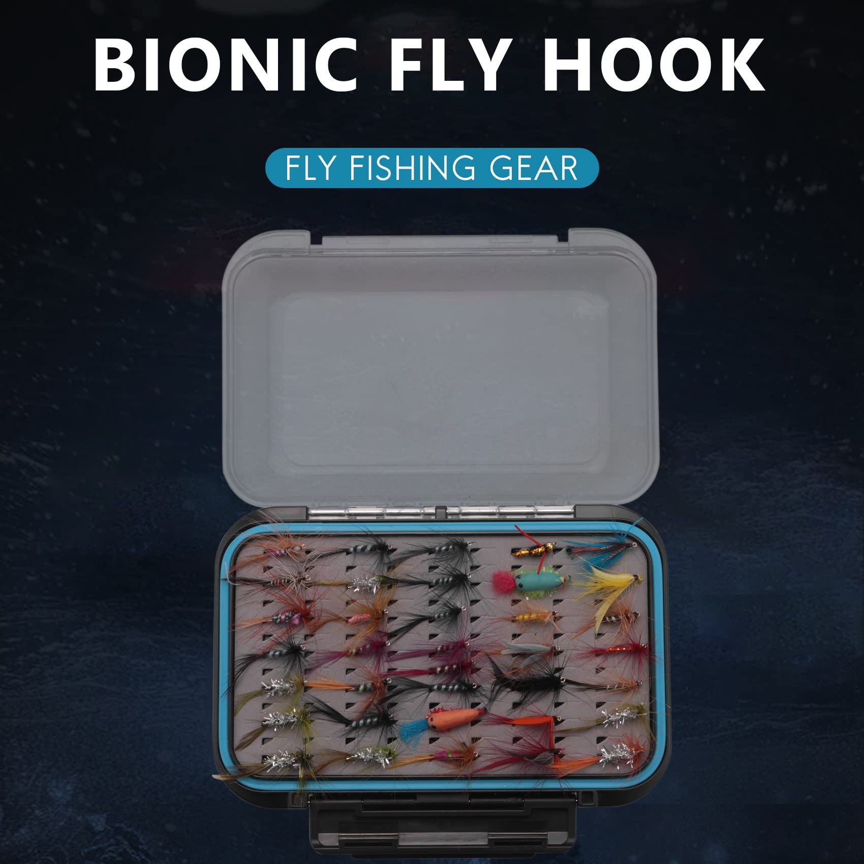 Mosche Da Pesca Henry Fly Fishing - Ninfa 3D Nero - 6 Pezzi Per Salmone, Trota E Steelhead