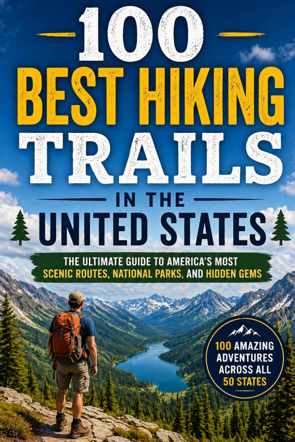 100 Best Hiking Trails in the United States: The Ultimate Travel Guide to Iconic National Park Footpaths, Long-Distance Routes, Day Hikes, and Unforgettable Wilderness Treks Across America
