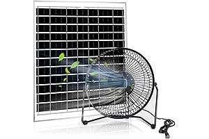 Solar Powered Portable Fan: Your Key to Energy-Efficient Cooling
