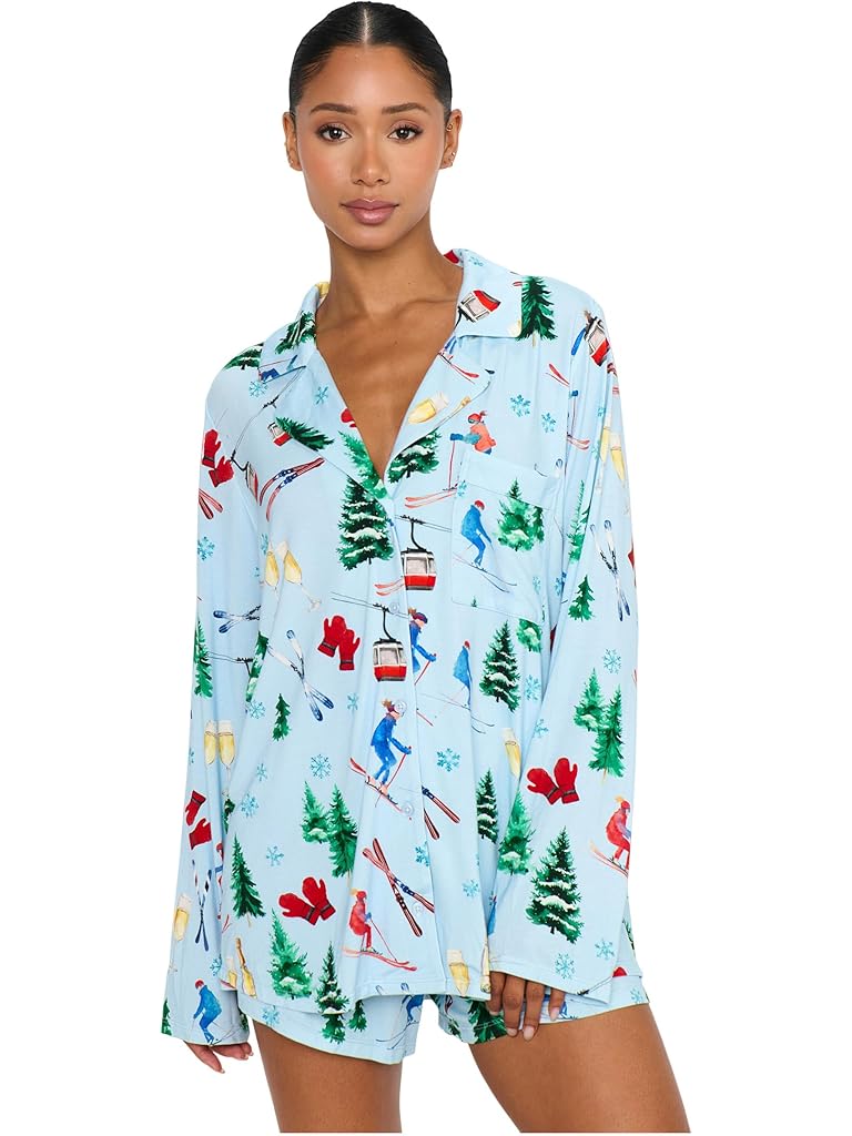 Blue Show Me Your Mumu Favorite PJ Set