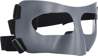 Sports Face Nose Guard, Baseball Face Guard, Nose Guard for Breaking Nose Sport Face Guard Sport Protection Reduce Impact Injury Soccer Basketball Face Shield