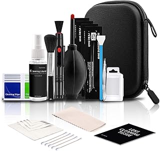 ParaPace Professional Camera Cleaning Kit (with Waterproof Case),Including Cleaning Solution/5 APS-C Cleaning Swabs/Lens P...