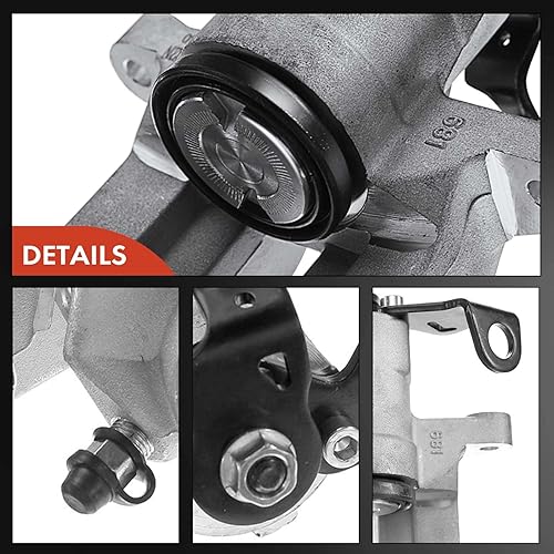 Miniatura 7 de A-Premium Pinza de freno de disco sin soporte compatible con modelos Audi y Volkswagen seleccionados - TT 2000-2006, Beetle 2000-2008, para Golf