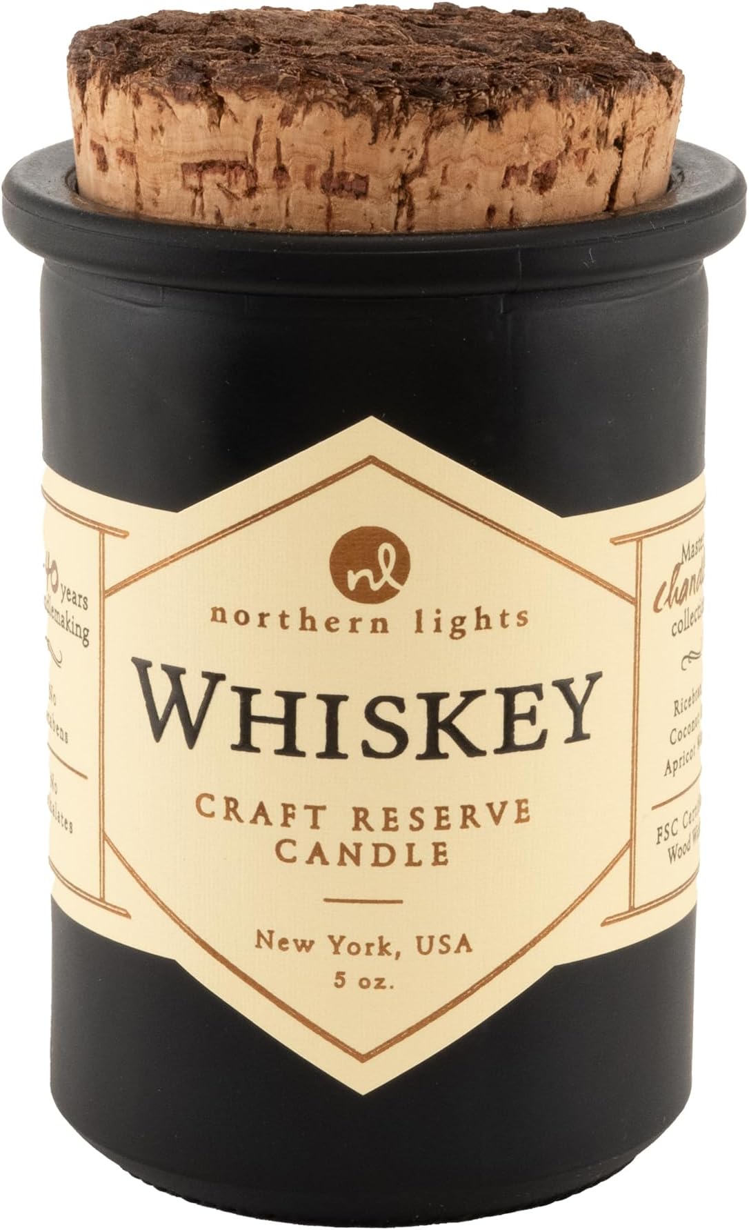 Northern Lights Candles - Spirit Jar Candles - Whiskey Reserve - 52604