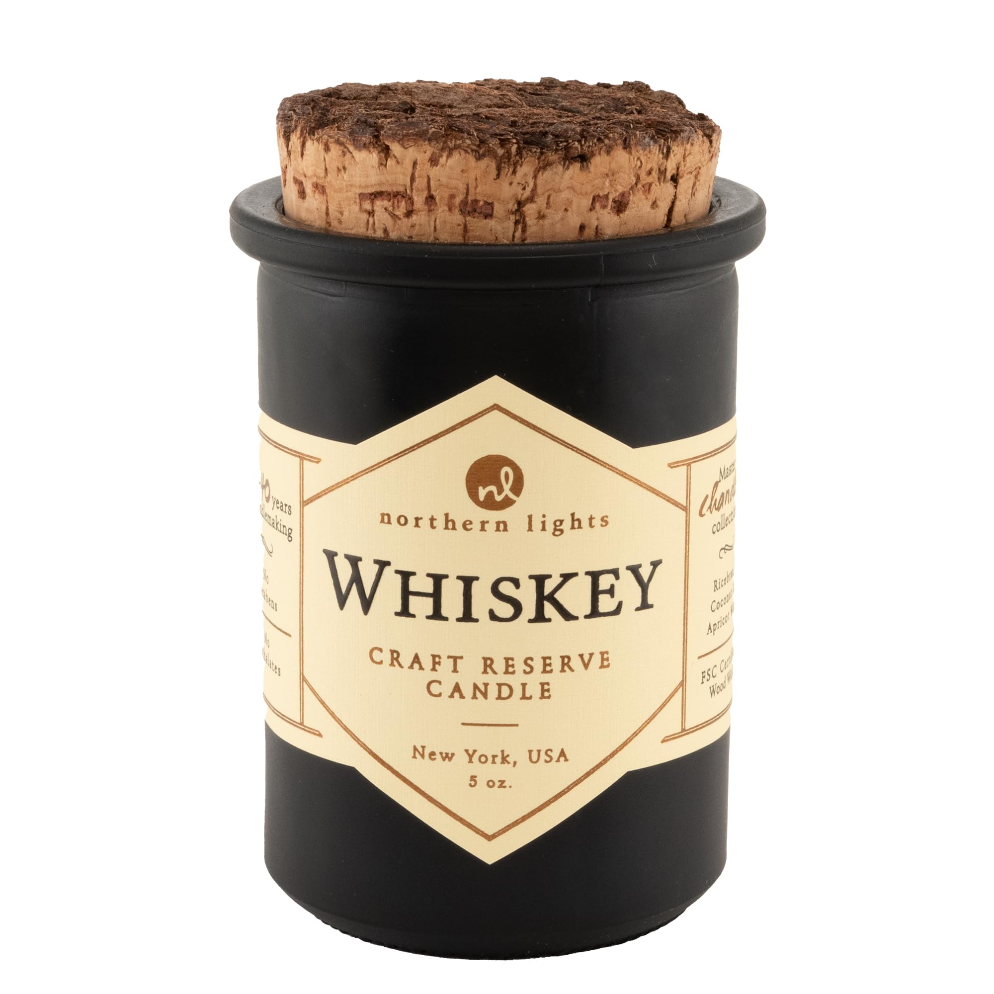 Northern Lights Candles - Spirit Jar Candles - Whiskey Reserve - 52604